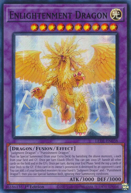 Enlightenment Dragon [LEDE-EN038] Super Rare | Galaxy Games LLC