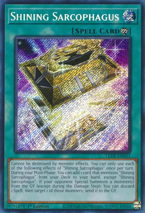 Shining Sarcophagus [LEDE-EN051] Secret Rare | Galaxy Games LLC