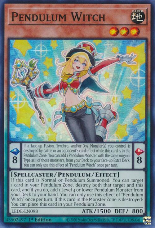 Pendulum Witch [LEDE-EN098] Super Rare | Galaxy Games LLC