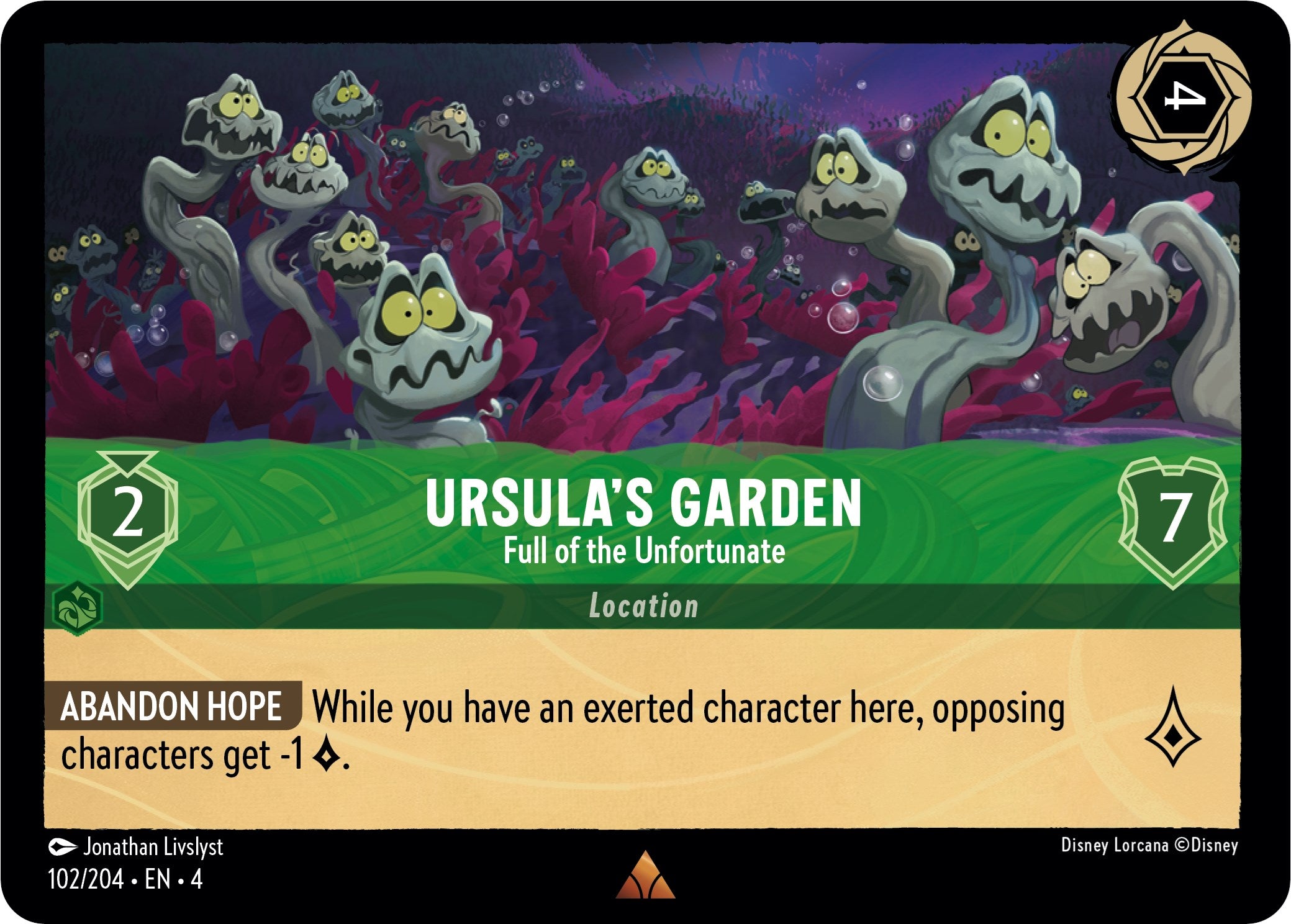 Ursula's Garden - Full of the Unfortunate (102/204) [Ursula's Return] | Galaxy Games LLC