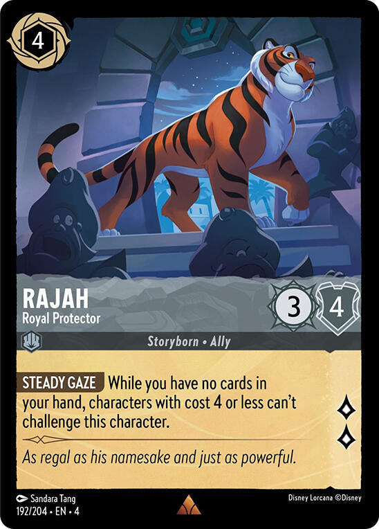 Rajah - Royal Protector (192/204) [Ursula's Return] | Galaxy Games LLC