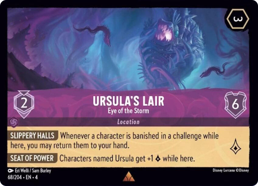 Ursula's Lair - Eye of the Storm (68/204) [Ursula's Return] | Galaxy Games LLC