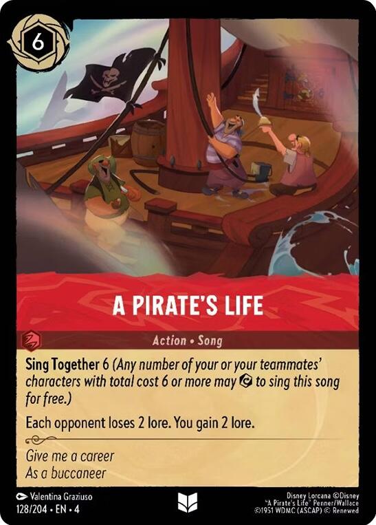 A Pirate's Life (128/204) [Ursula's Return] | Galaxy Games LLC