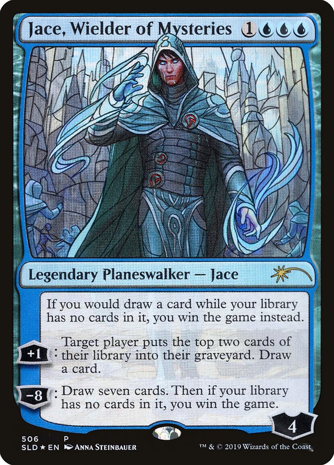 Jace, Wielder of Mysteries (Stained Glass) [Secret Lair Drop Promos] | Galaxy Games LLC