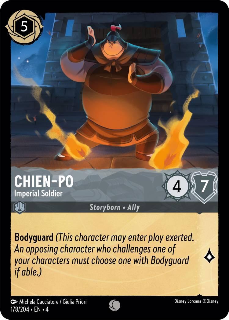 Chien-Po - Imperial Soldier (178/204) [Ursula's Return] | Galaxy Games LLC