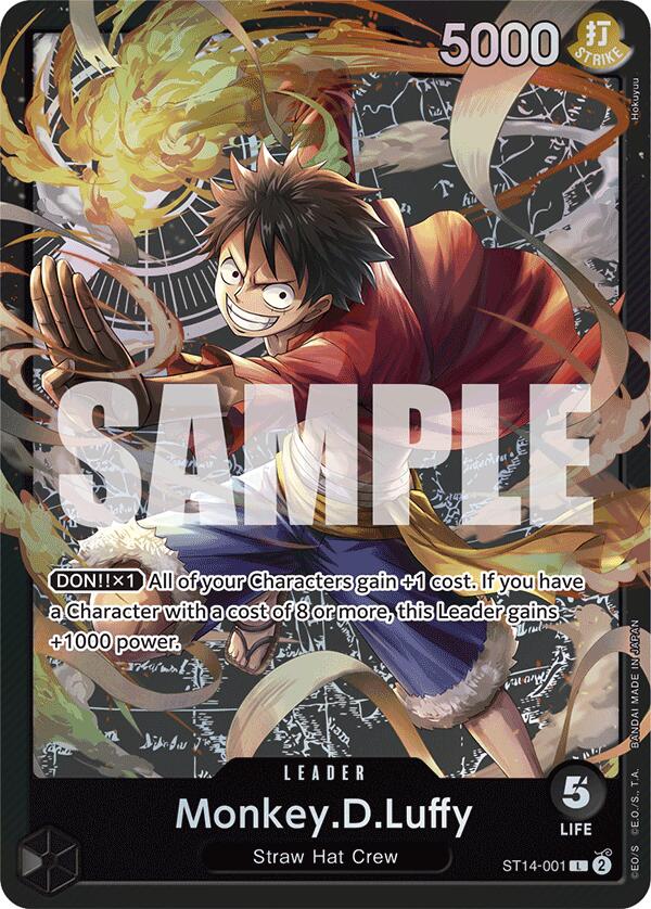 Monkey.D.Luffy (001) [Starter Deck: 3D2Y] | Galaxy Games LLC