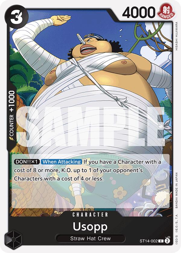 Usopp [Starter Deck: 3D2Y] | Galaxy Games LLC