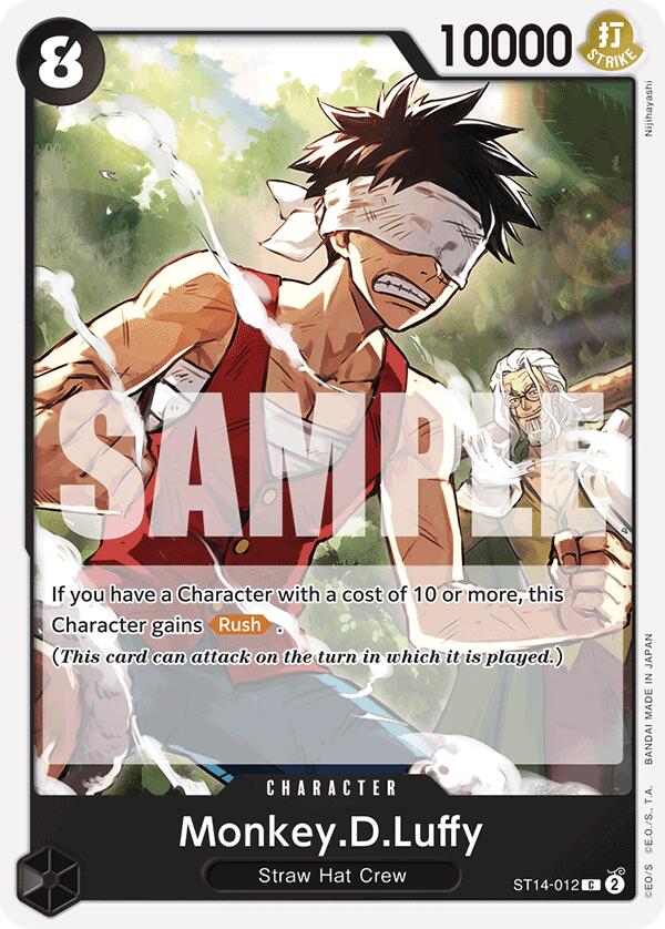 Monkey.D.Luffy (012) [Starter Deck: 3D2Y] | Galaxy Games LLC