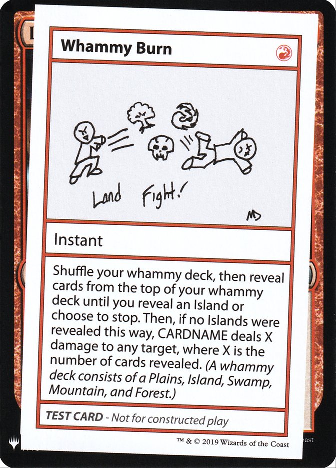 Whammy Burn [Mystery Booster Playtest Cards] | Galaxy Games LLC