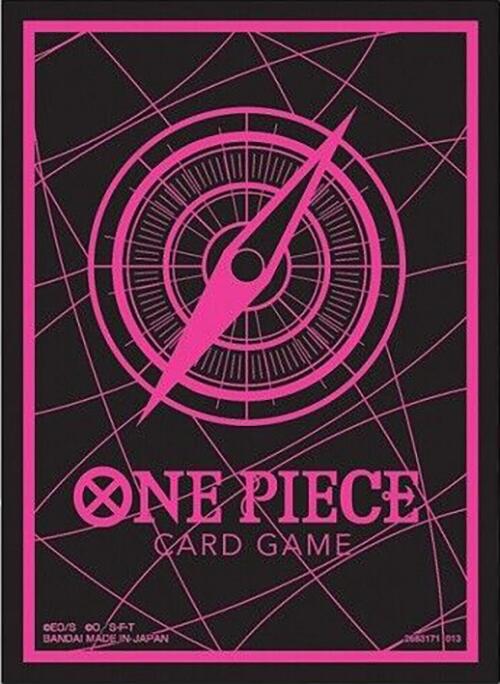 Bandai: 70ct Card Sleeves - Standard Black X Pink (Assortment 6) | Galaxy Games LLC