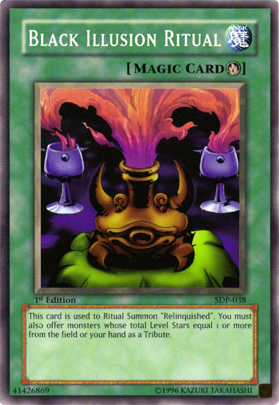 Black Illusion Ritual [SDP-038] Common | Galaxy Games LLC