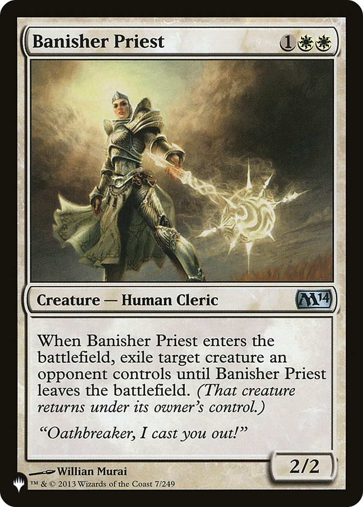 Banisher Priest [The List] | Galaxy Games LLC