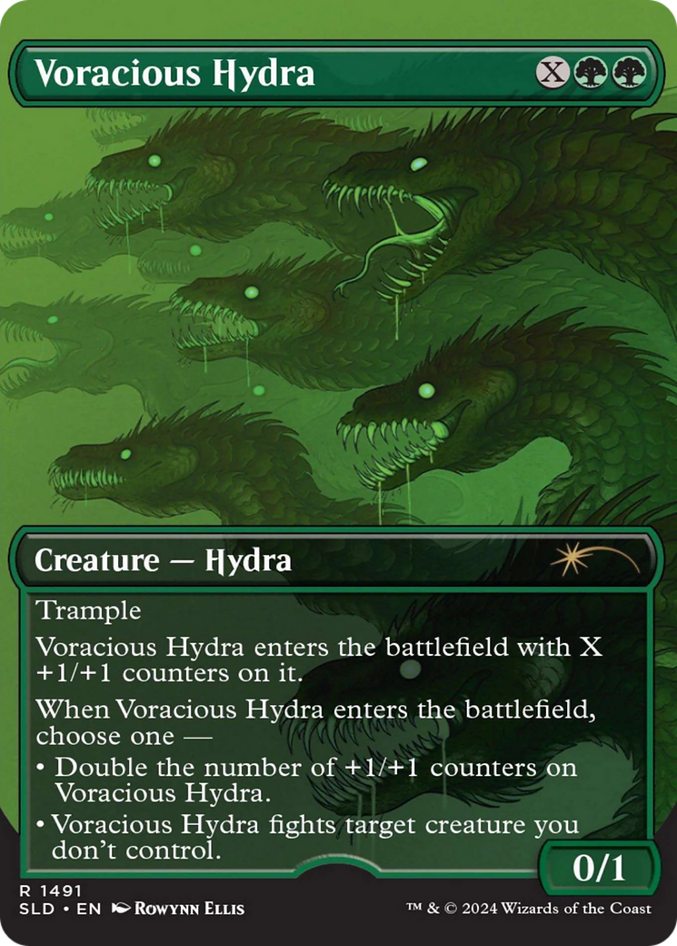 Voracious Hydra (Rainbow Foil) [Secret Lair Drop Series] | Galaxy Games LLC