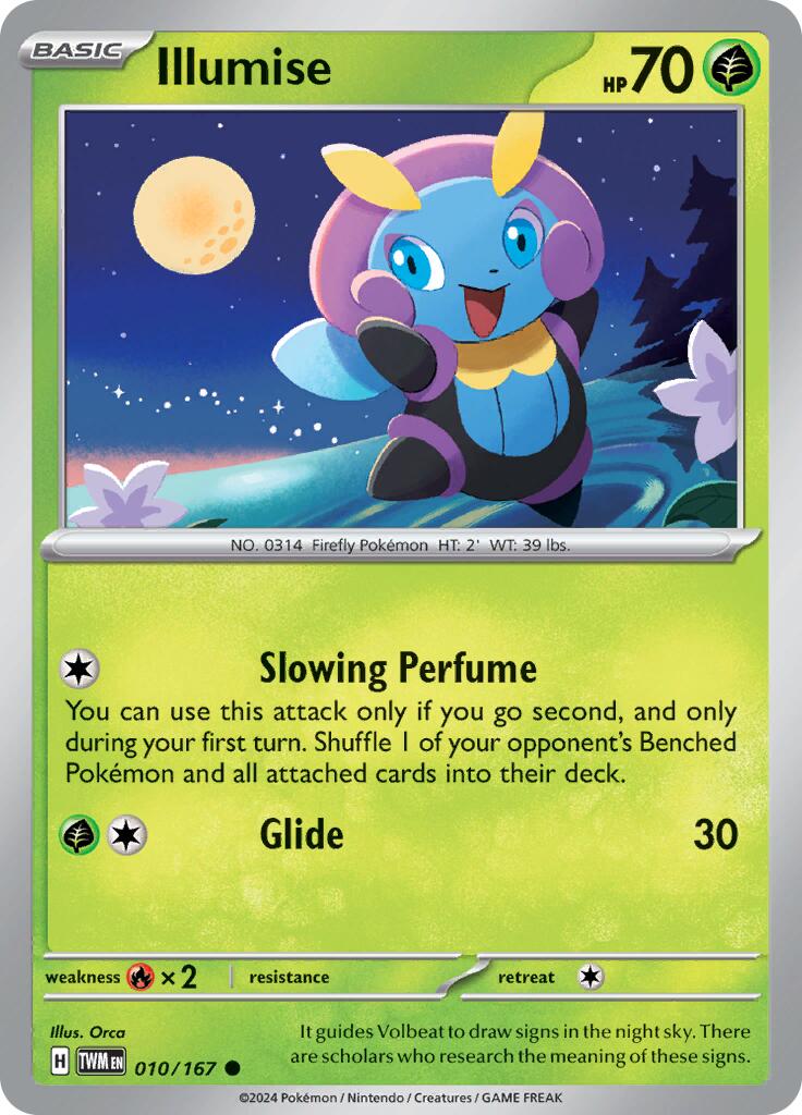 Illumise (010/167) [Scarlet & Violet: Twilight Masquerade] | Galaxy Games LLC