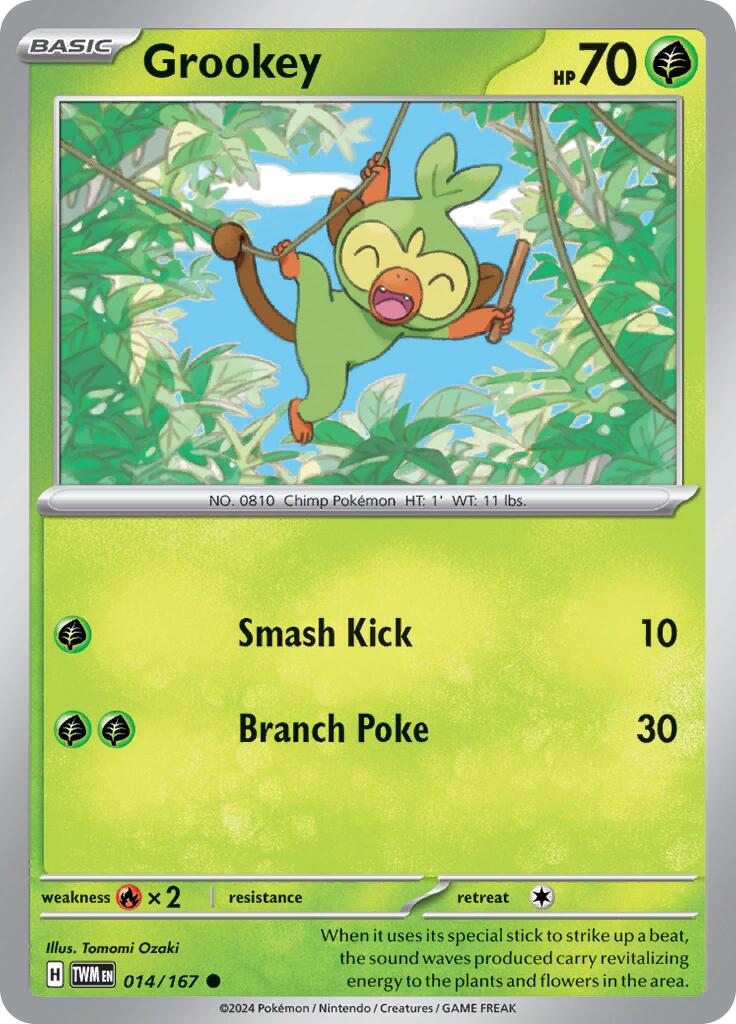 Grookey (014/167) [Scarlet & Violet: Twilight Masquerade] | Galaxy Games LLC