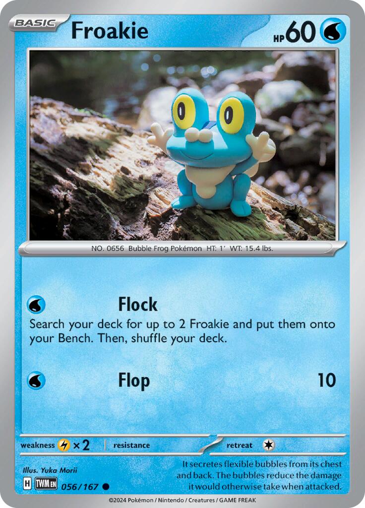 Froakie (056/167) [Scarlet & Violet: Twilight Masquerade] | Galaxy Games LLC