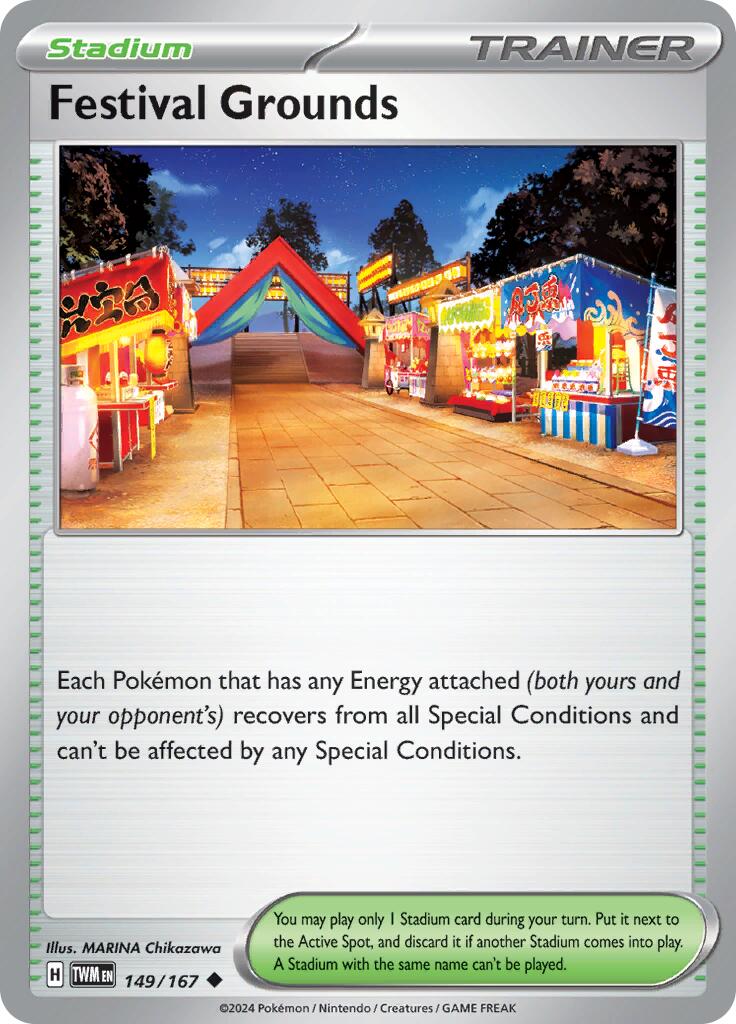 Festival Grounds (149/167) [Scarlet & Violet: Twilight Masquerade] | Galaxy Games LLC