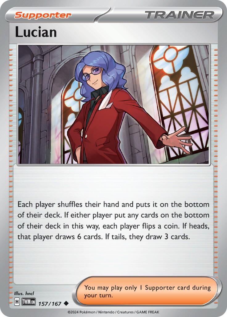 Lucian (157/167) [Scarlet & Violet: Twilight Masquerade] | Galaxy Games LLC