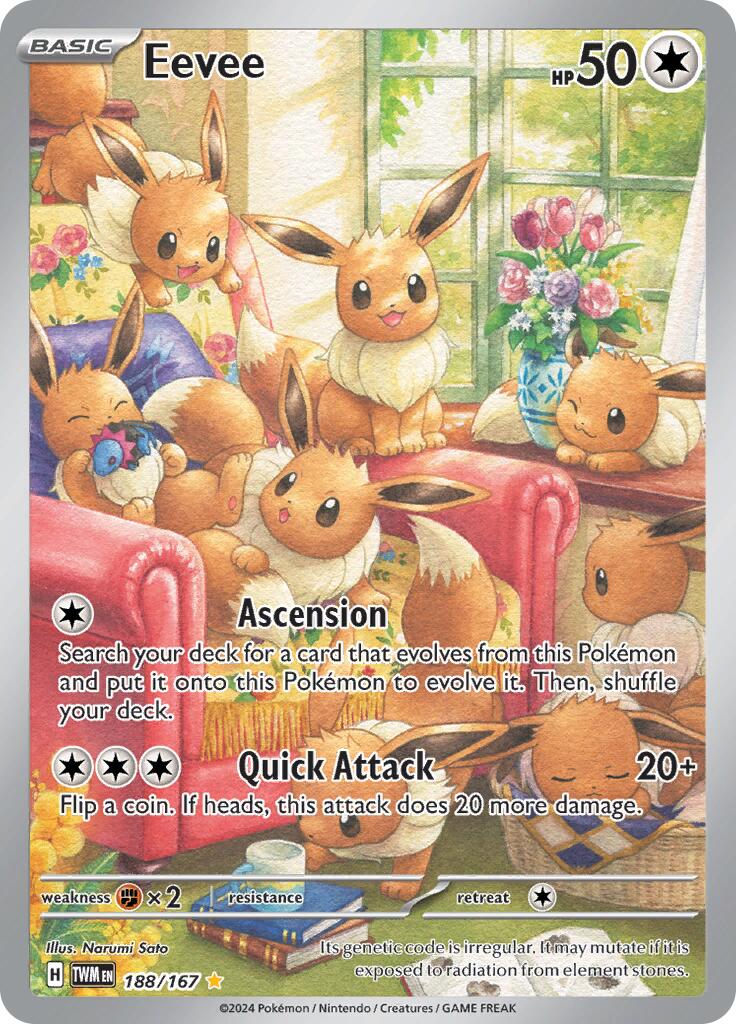 Eevee (188/167) [Scarlet & Violet: Twilight Masquerade] | Galaxy Games LLC