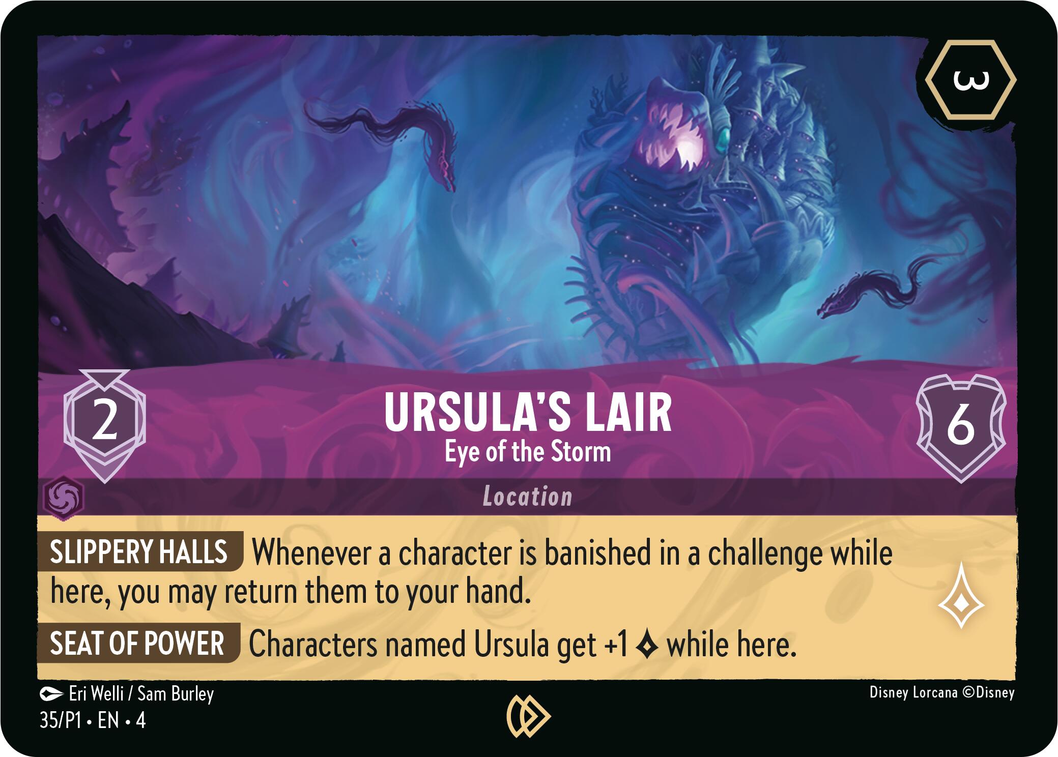 Ursula's Lair - Eye of the Storm (35) [Promo Cards] | Galaxy Games LLC