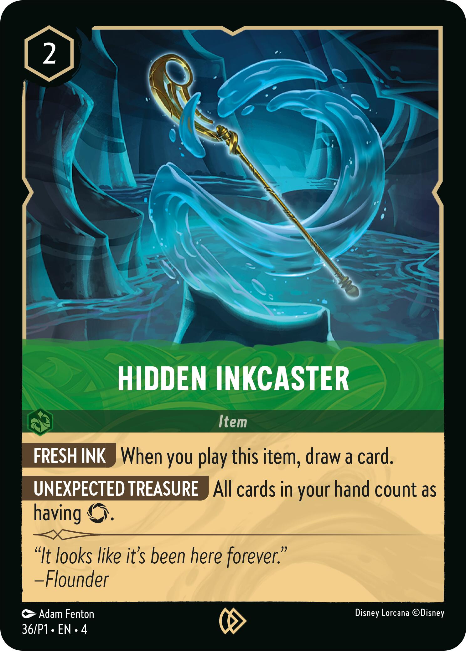 Hidden Inkcaster (36) [Promo Cards] | Galaxy Games LLC