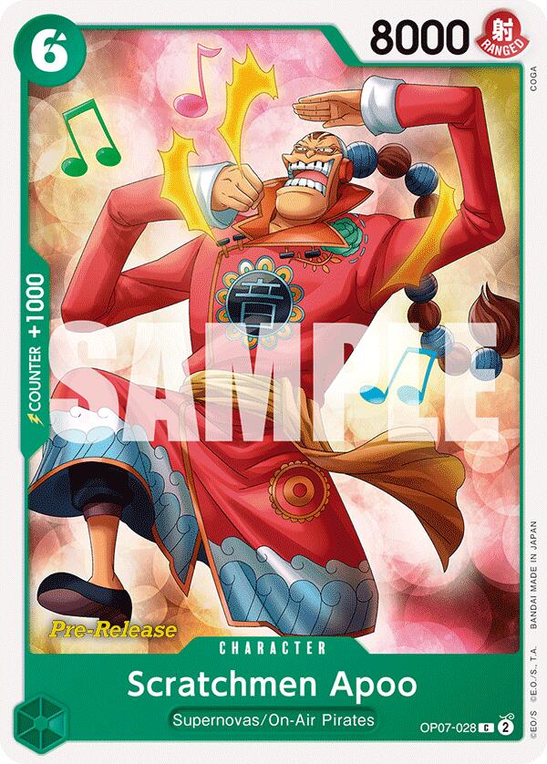 Scratchmen Apoo [500 Years in the Future Pre-Release Cards] | Galaxy Games LLC