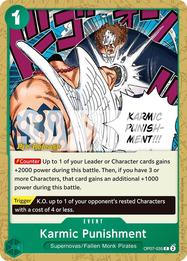Karmic Punishment [500 Years in the Future Pre-Release Cards] | Galaxy Games LLC