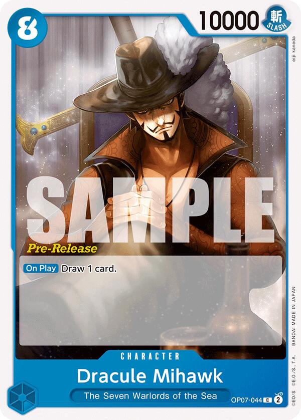 Dracule Mihawk [500 Years in the Future Pre-Release Cards] | Galaxy Games LLC