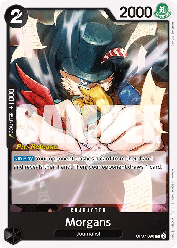 Morgans [500 Years in the Future Pre-Release Cards] | Galaxy Games LLC