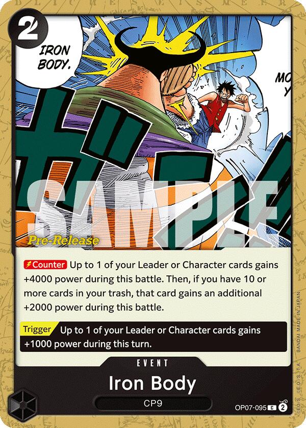 Iron Body [500 Years in the Future Pre-Release Cards] | Galaxy Games LLC