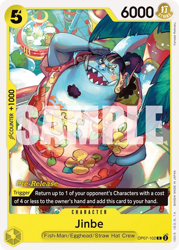 Jinbe [500 Years in the Future Pre-Release Cards] | Galaxy Games LLC