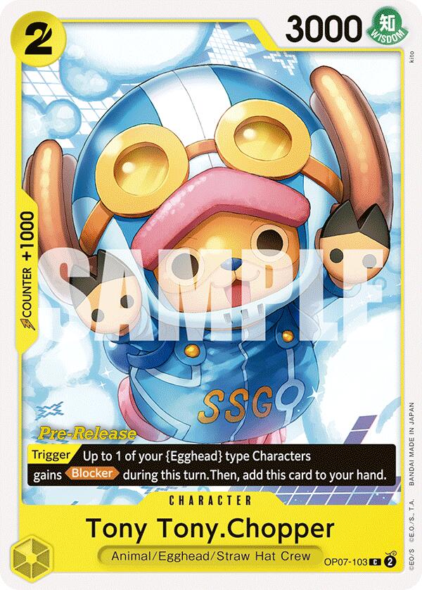 Tony Tony.Chopper [500 Years in the Future Pre-Release Cards] | Galaxy Games LLC