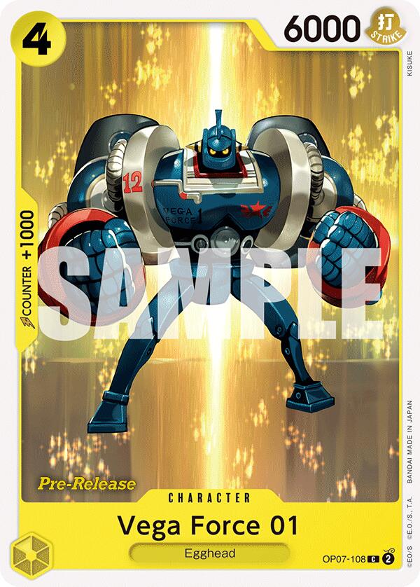 Vega Force 01 [500 Years in the Future Pre-Release Cards] | Galaxy Games LLC