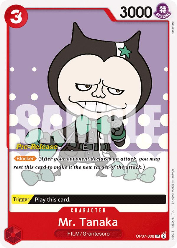 Mr. Tanaka [500 Years in the Future Pre-Release Cards] | Galaxy Games LLC