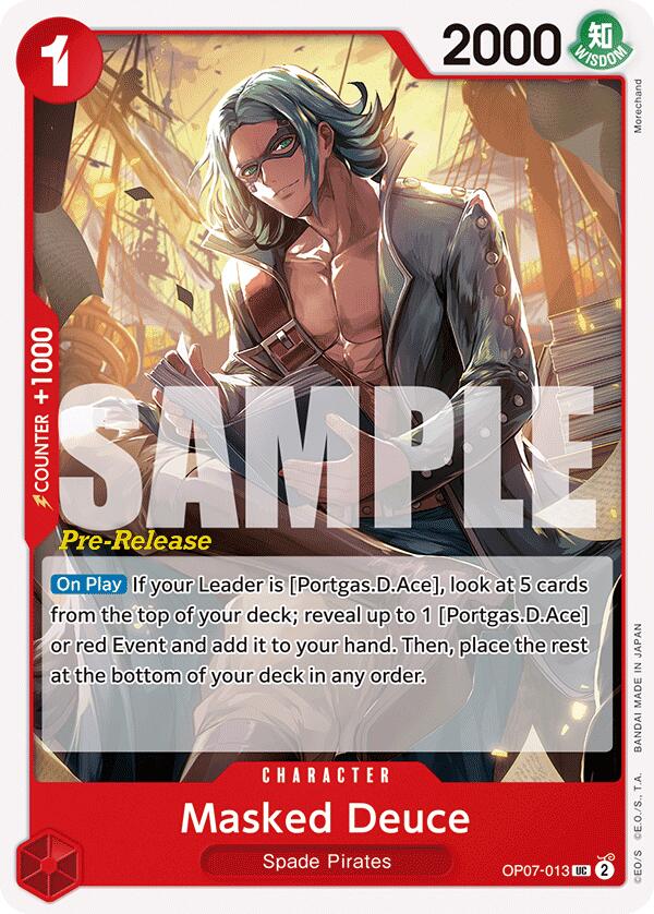 Masked Deuce [500 Years in the Future Pre-Release Cards] | Galaxy Games LLC