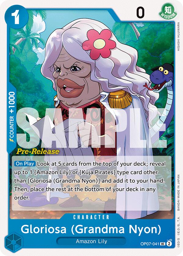 Gloriosa (Grandma Nyon) [500 Years in the Future Pre-Release Cards] | Galaxy Games LLC