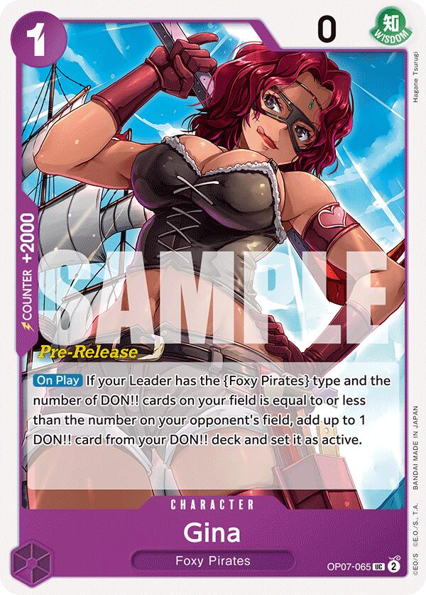 Gina [500 Years in the Future Pre-Release Cards] | Galaxy Games LLC