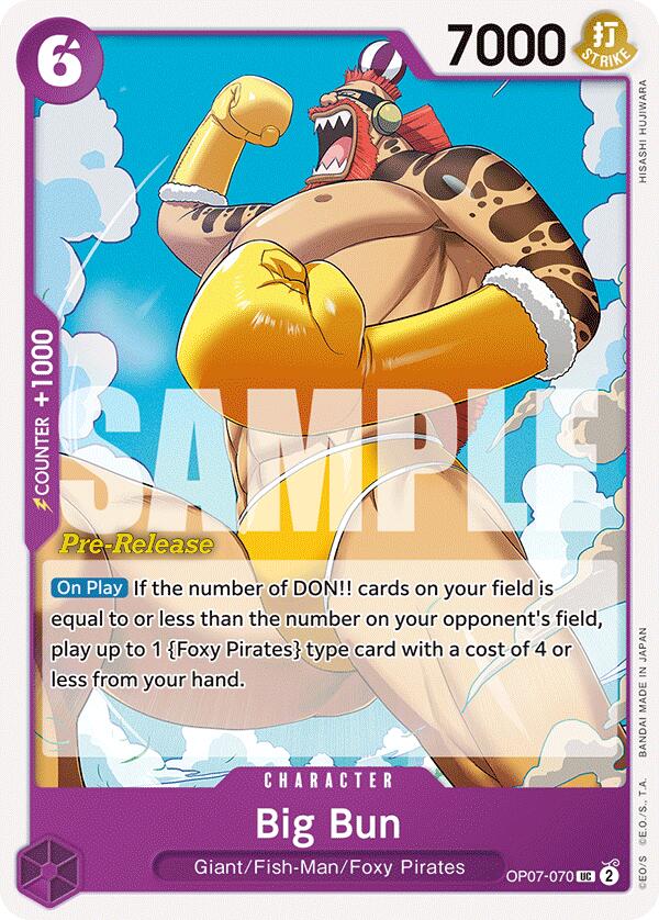 Big Bun [500 Years in the Future Pre-Release Cards] | Galaxy Games LLC