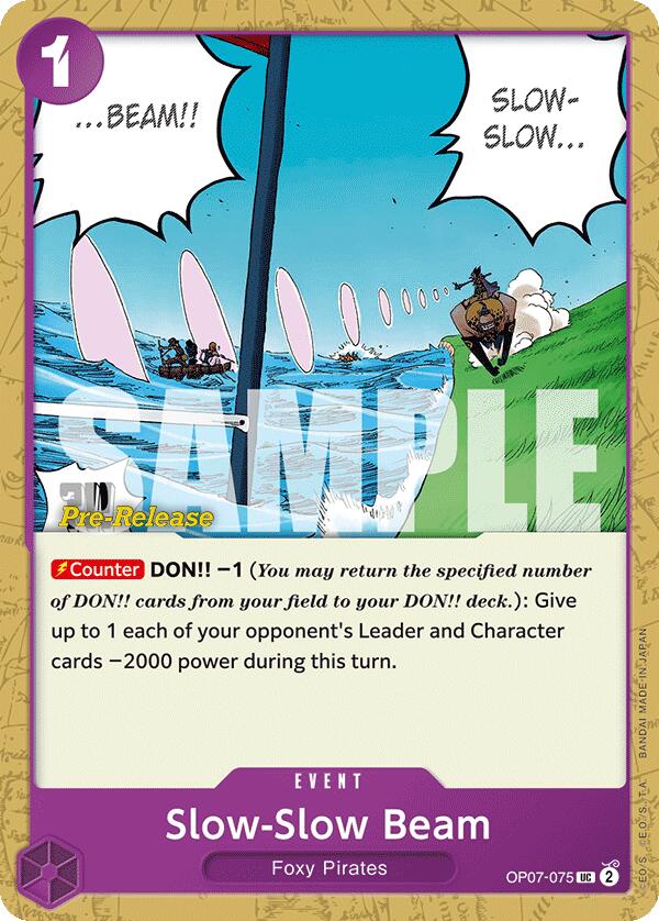 Slow-Slow Beam [500 Years in the Future Pre-Release Cards] | Galaxy Games LLC