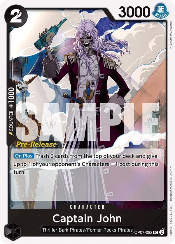 Captain John [500 Years in the Future Pre-Release Cards] | Galaxy Games LLC