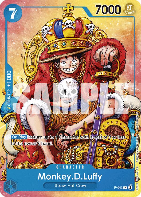 Monkey.D.Luffy (Convention Promo 2024) [One Piece Promotion Cards] | Galaxy Games LLC