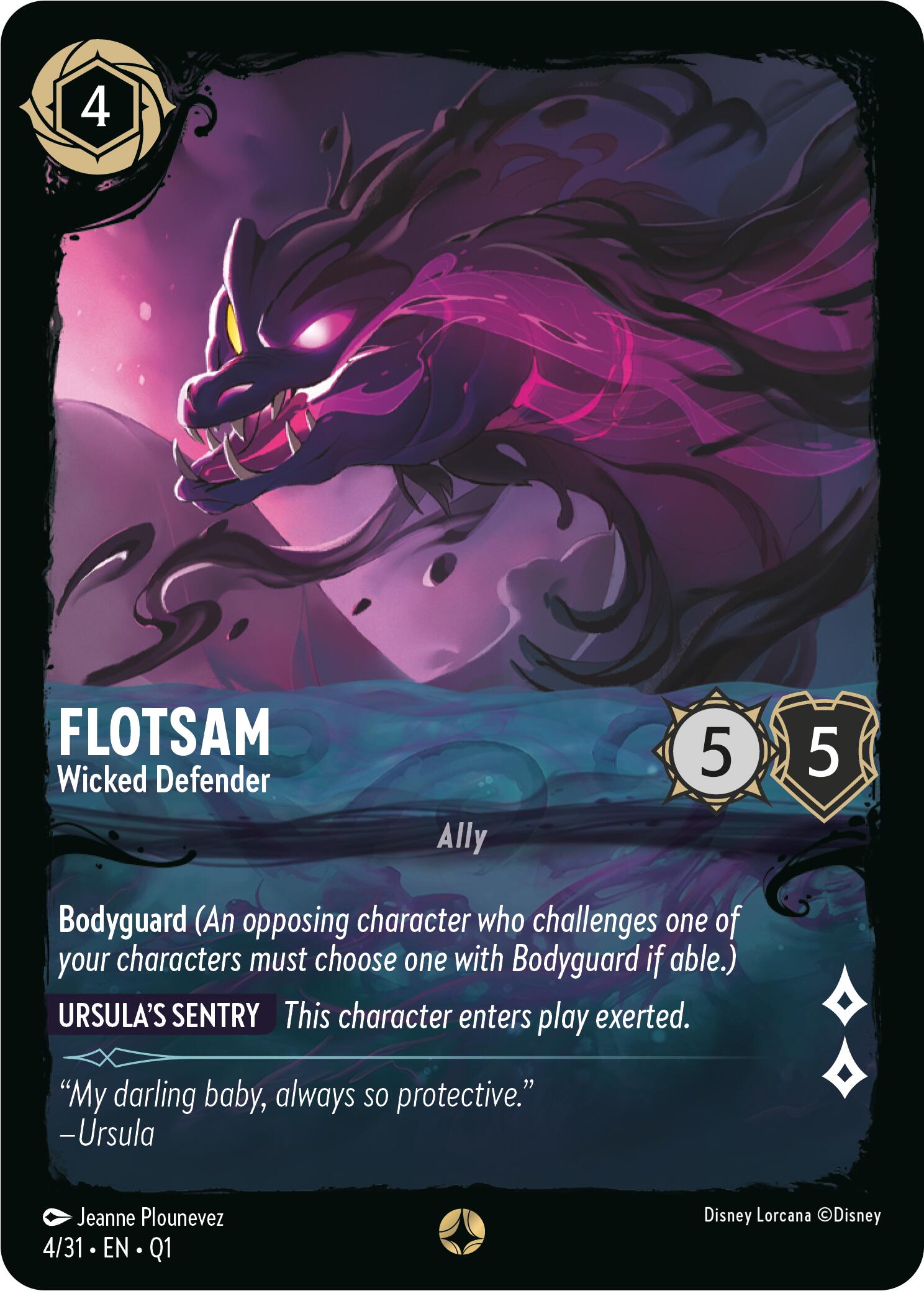 Flotsam - Wicked Defender (4/31) [Illumineer's Quest: Deep Trouble] | Galaxy Games LLC