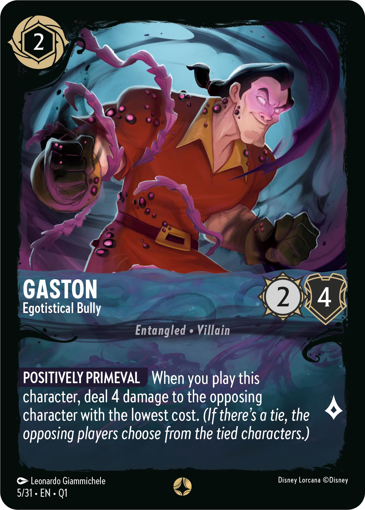 Gaston - Egotistical Bully (5/31) [Illumineer's Quest: Deep Trouble] | Galaxy Games LLC