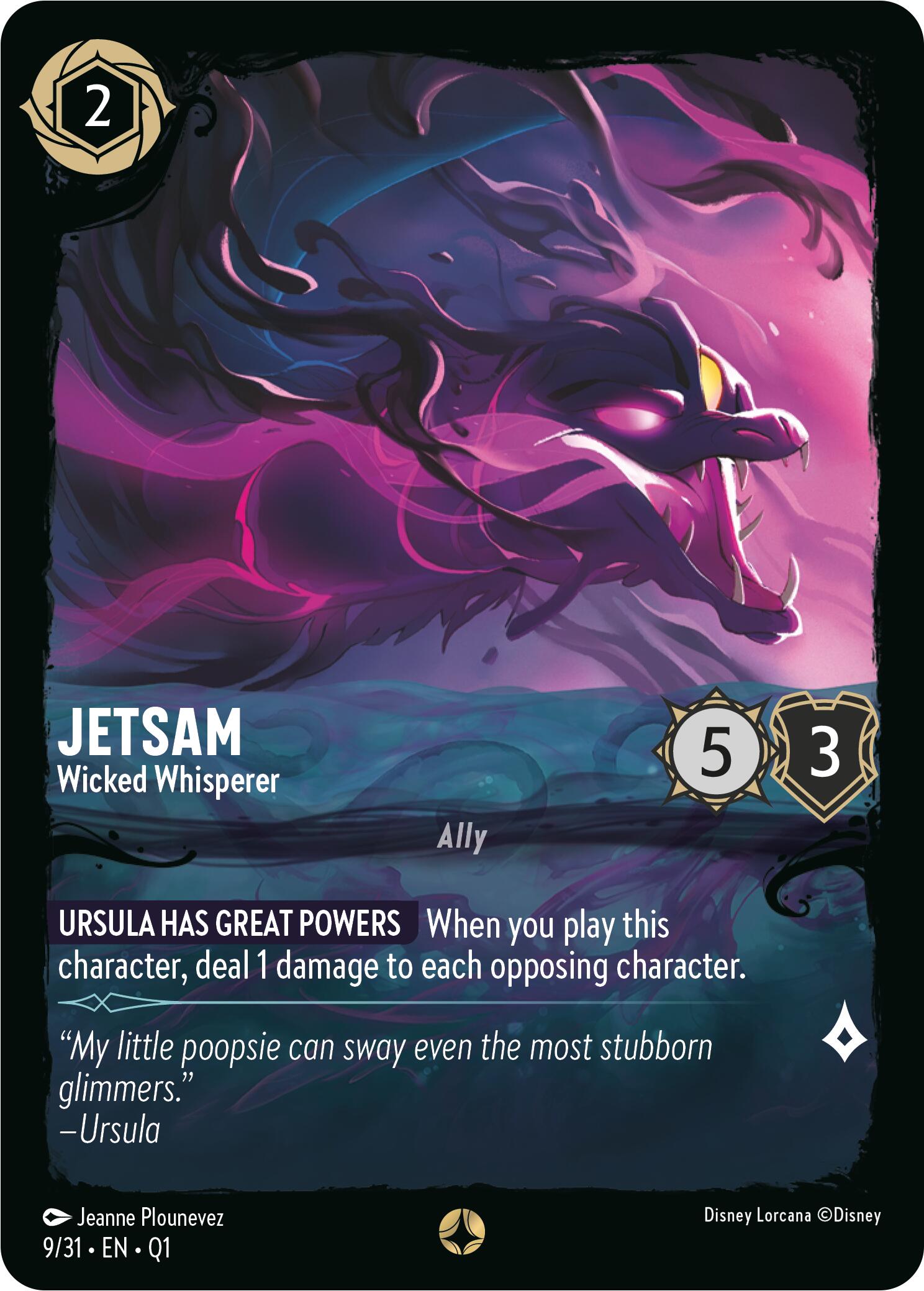 Jetsam - Wicked Whisperer (9/31) [Illumineer's Quest: Deep Trouble] | Galaxy Games LLC