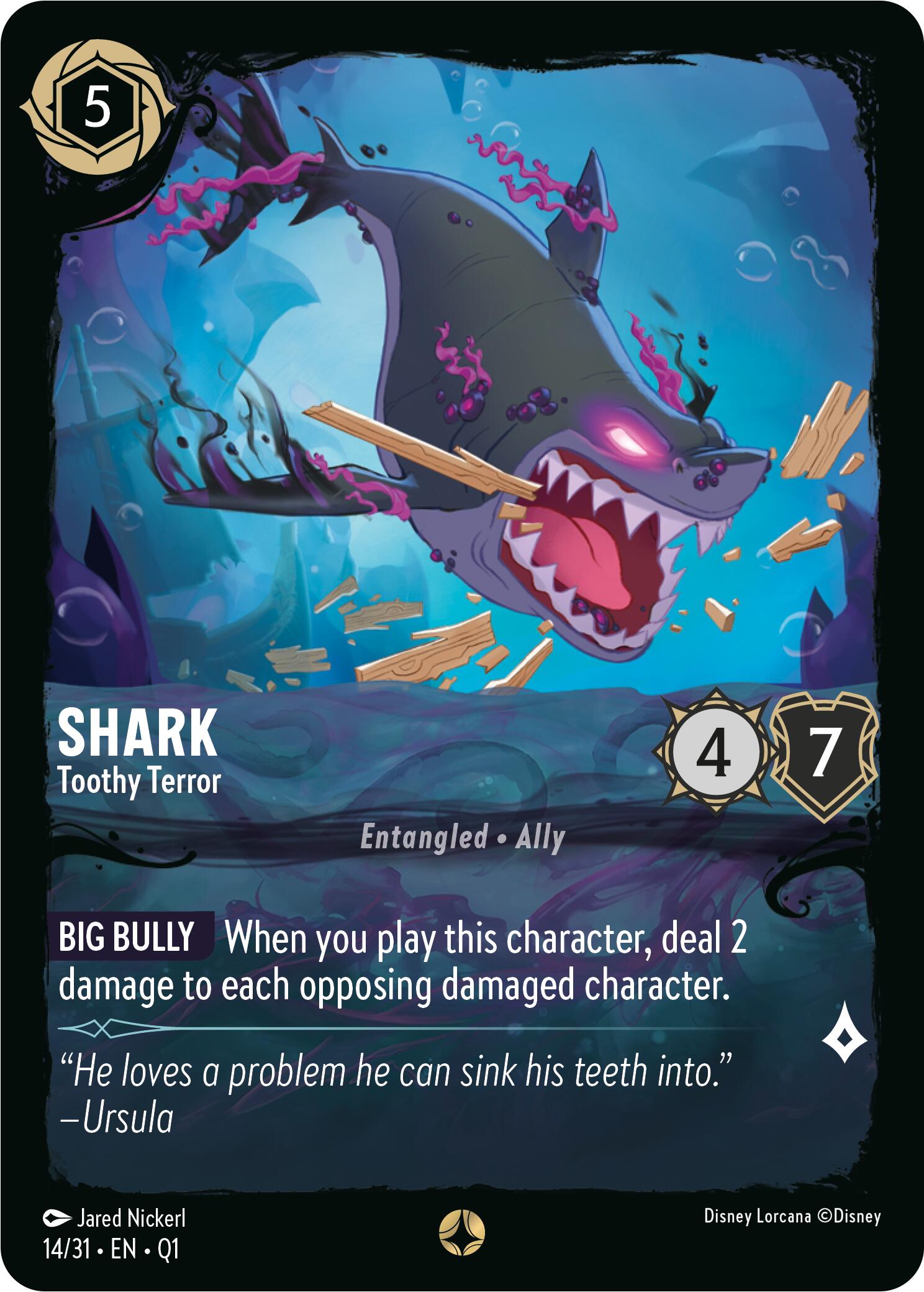 Shark - Toothy Terror (14/31) [Illumineer's Quest: Deep Trouble] | Galaxy Games LLC