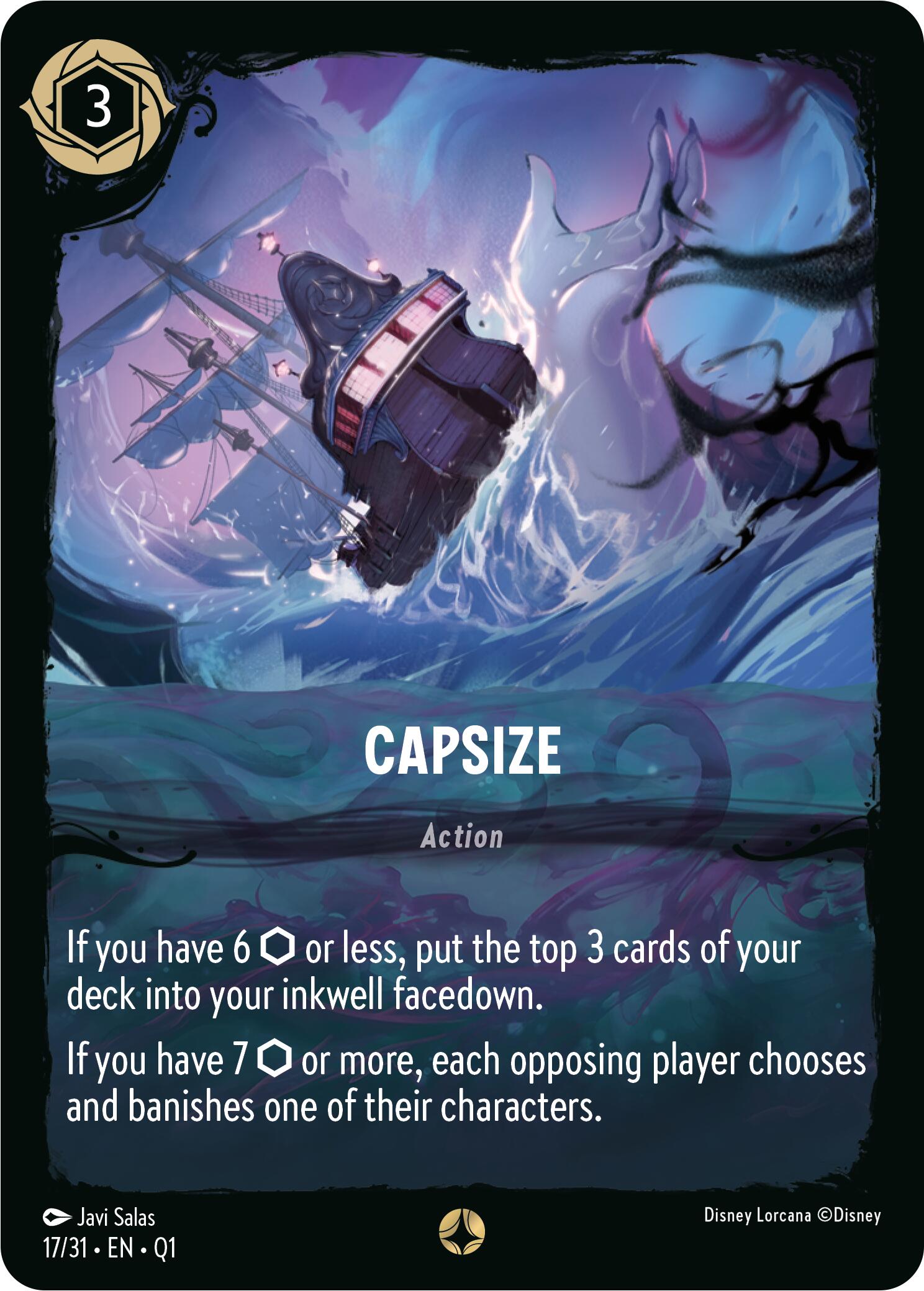 Capsize (17/31) [Illumineer's Quest: Deep Trouble] | Galaxy Games LLC
