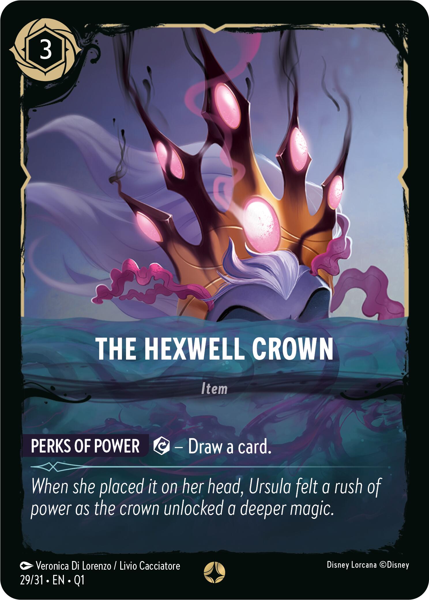 The Hexwell Crown (29/31) [Illumineer's Quest: Deep Trouble] | Galaxy Games LLC