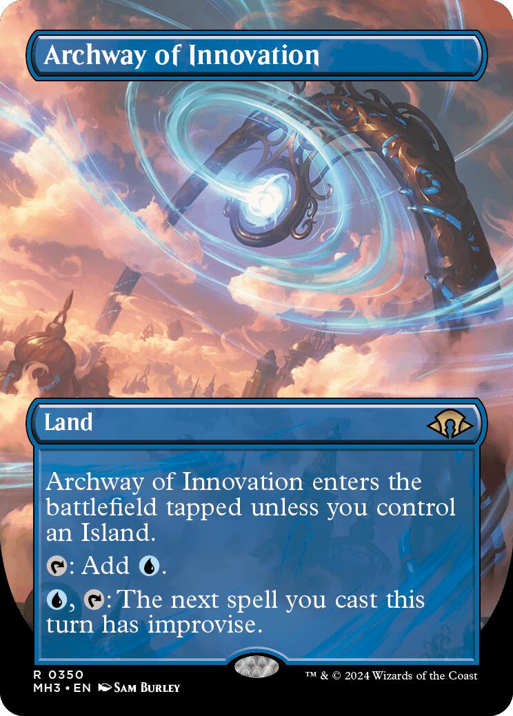 Archway of Innovation (Borderless) [Modern Horizons 3] | Galaxy Games LLC