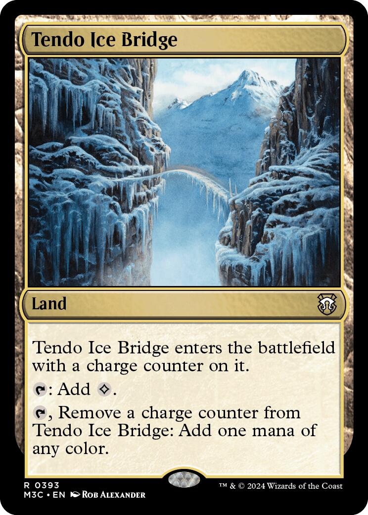 Tendo Ice Bridge [Modern Horizons 3 Commander] | Galaxy Games LLC