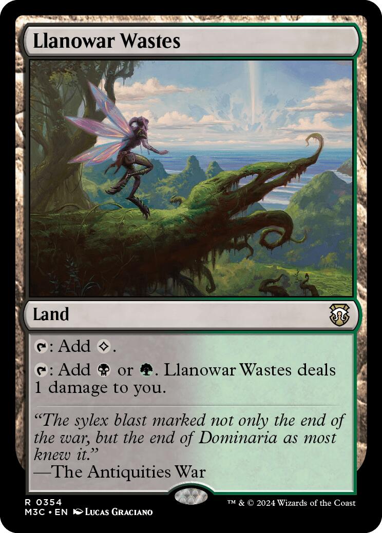 Llanowar Wastes [Modern Horizons 3 Commander] | Galaxy Games LLC